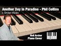 Another Day In Paradise - Phil Collins - Piano Cover + Sheet Music