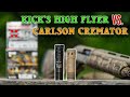 Kicks high flyer contre carlson cremator  confrontation ultime des tubes dtanglement pour la sauvagine