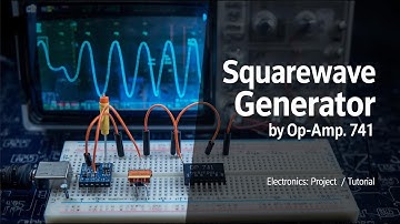 Square Wave Generator Circuit using 741 IC