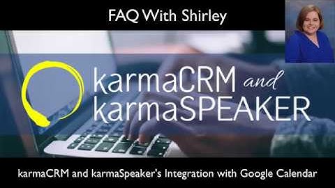 karmaCRM and karmaSpeaker