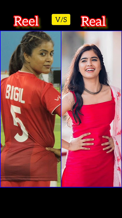Bigil movie all reel life || & real life || looks. #shorts #trending #youtubeshorts #vijaysethupathi