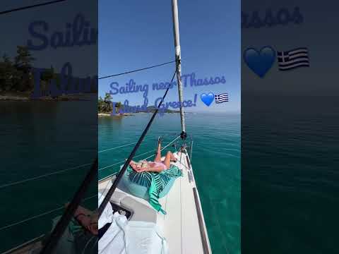 Sailing near Thassos