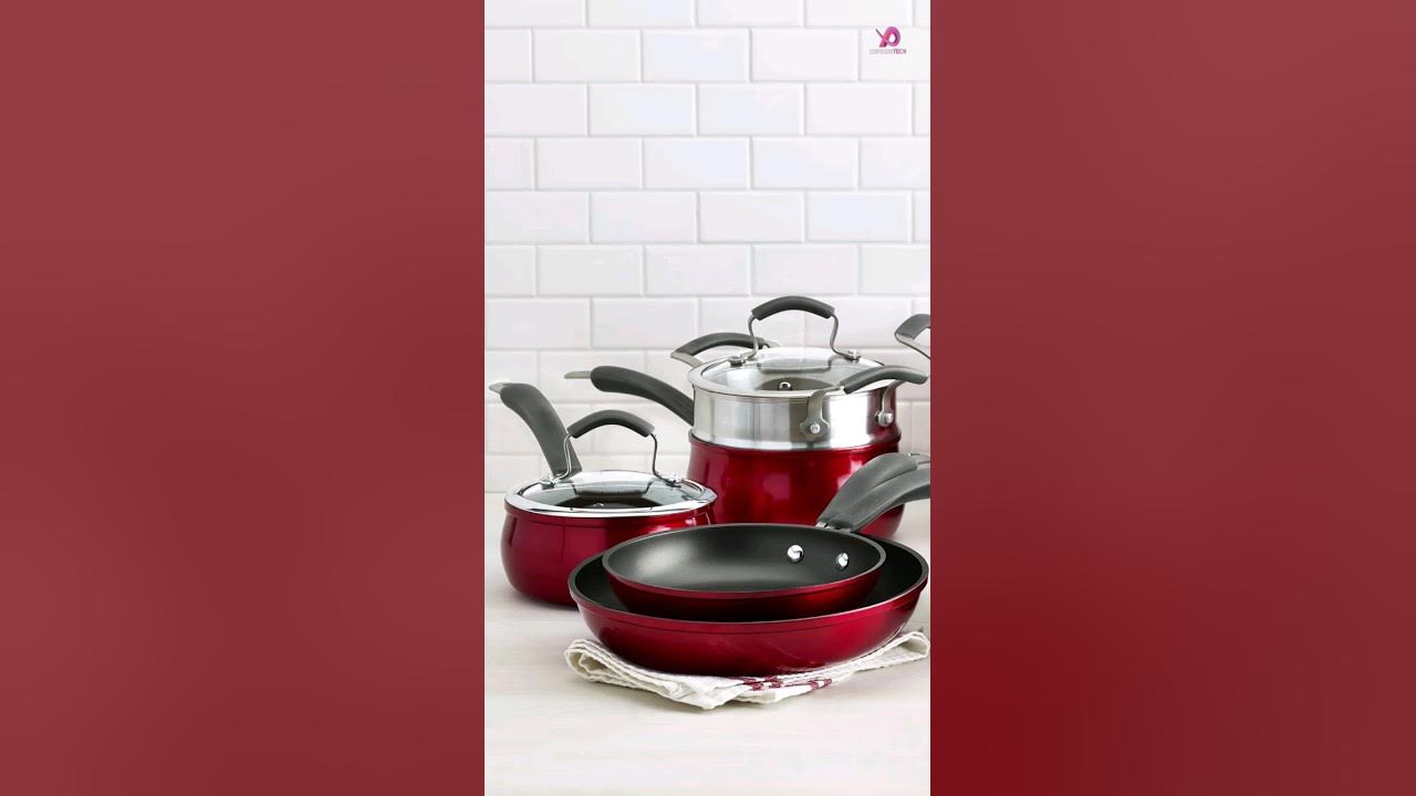 Epicurious 11 Piece Hard-Anodized Aluminum Cookware Set