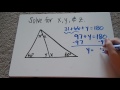 Exterior Angle Theorem Tutorial