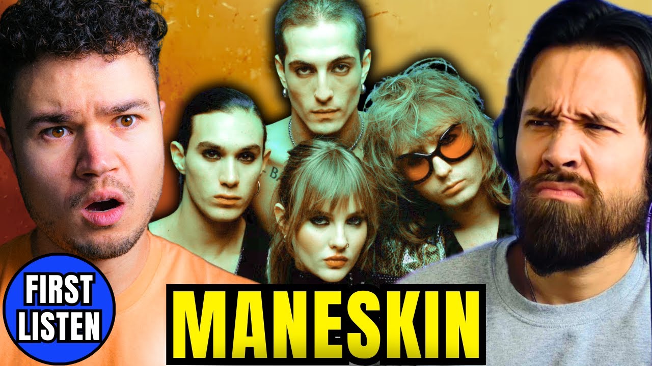 He never heard of MANESKIN!? I wanna Be Your Slave FIRST REACTION