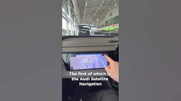 #AudiQ6 e-tron Passenger Display