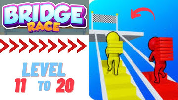 BRIDGE RACE🪜🏆#2 | level 11 to 20 | #bridgerace #level11to20