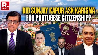 Did Sunjay Kapur Seek Portugese Citizenship For Karisma Kapoor & Kids? Mahesh Jethmalani Answers