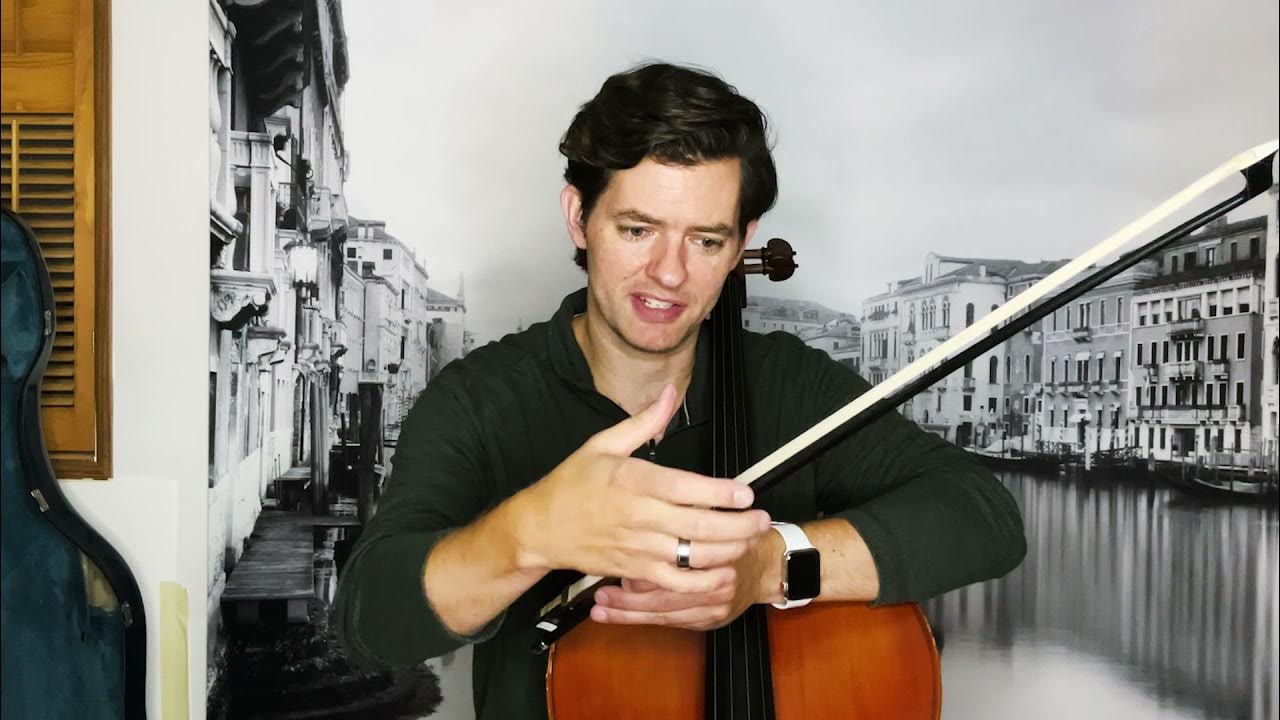 How to Tighten your Cello Bow YouTube