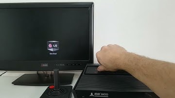 Mod AV e manutenções no Atari 2600S do Antonio / SP