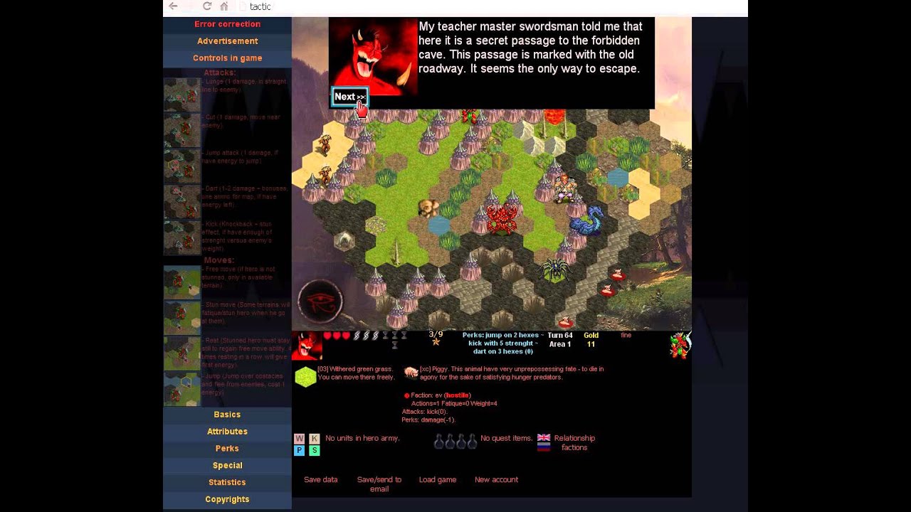 Demon Tactic roguelike game development 020 - YouTube