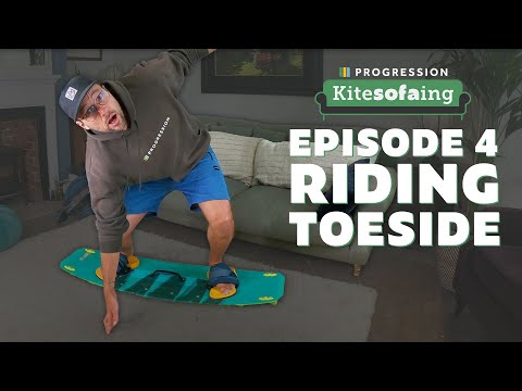 KiteSOFAing Episode 04: Riding Toeside