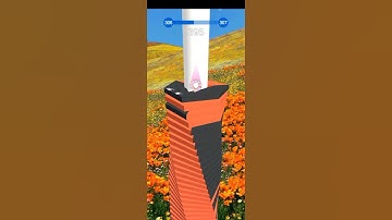 stack ball 3d (level 306)🥳💫🕹️ gameplay android ios #short #game #asmr #stackball