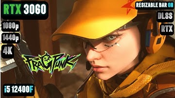 FragPunk RTX 3060 FPS TEST | RTX 3060 & i5 12400F Benchmark 1080p/1440p/4K