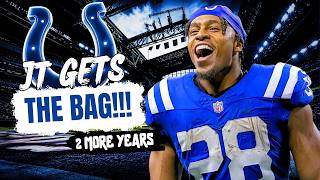 MASSIVE NEW CONTRACT For Indianapolis Colts RB Jonathan Taylor