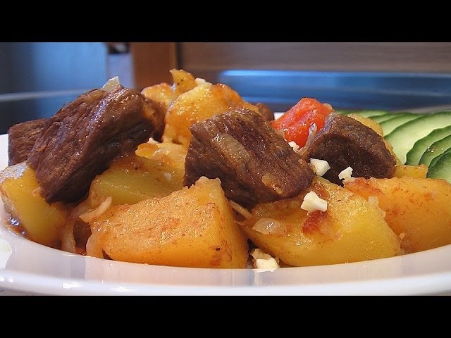 Жаркое домашнее . Очень вкусно!