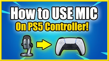 How to USE PS5 Controller Microphone to Chat in Game or Party (Mute Easily!)