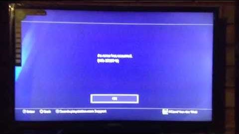 sign playstation network an error has occurred (ws-37397-9) fix how fix help me