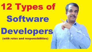 12 types of software developers