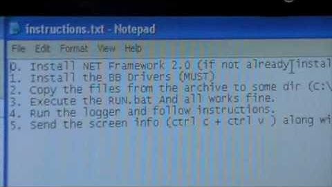 How to read Blackberry mep info by bb reader for unlocking