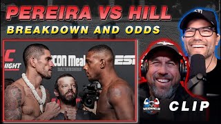 PREDICTION: Alex Pereira vs Jamahal Hill | WEIGHING IN