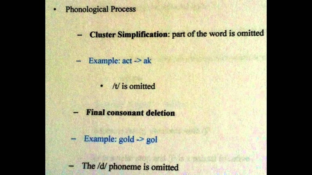 Phonetic analysis Phonetic analysis