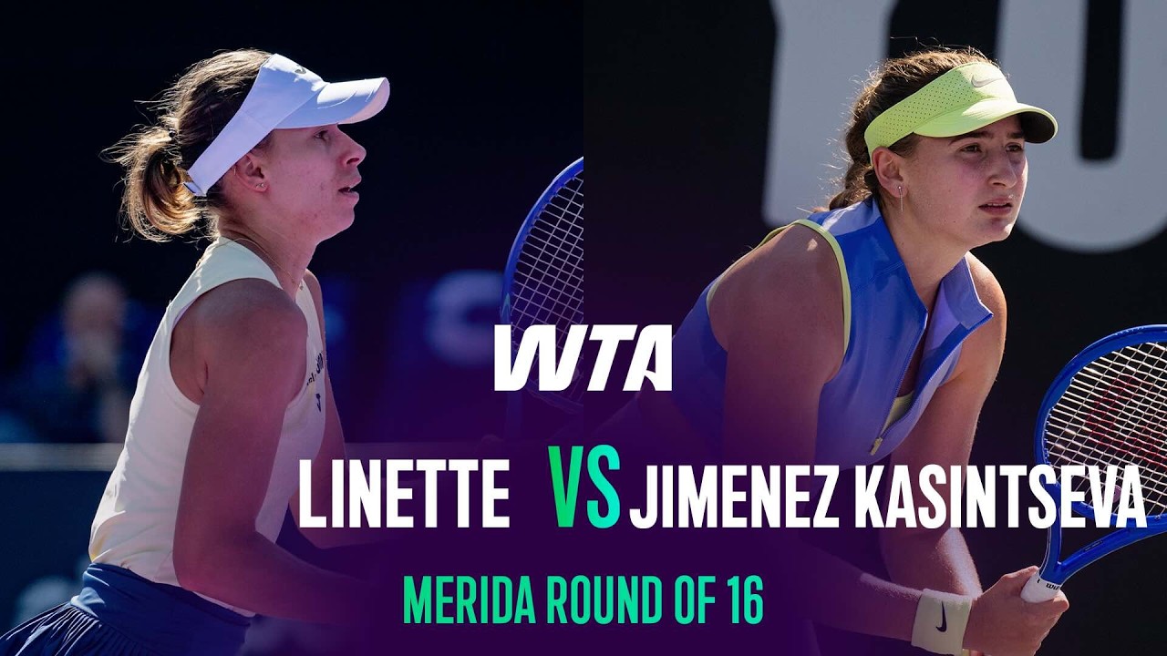 Magda Linette vs. Victoria Jimenez Kasintseva | 2026 Merida Round of 16 | WTA Match Highlights