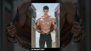 [4K Ai art] Handsome Bodybuilder Boy - Men Ai Lookbook