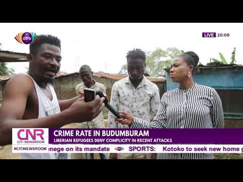 Residents of Liberian Refugee camp in Budumburam deny complicity in rise of crime rate