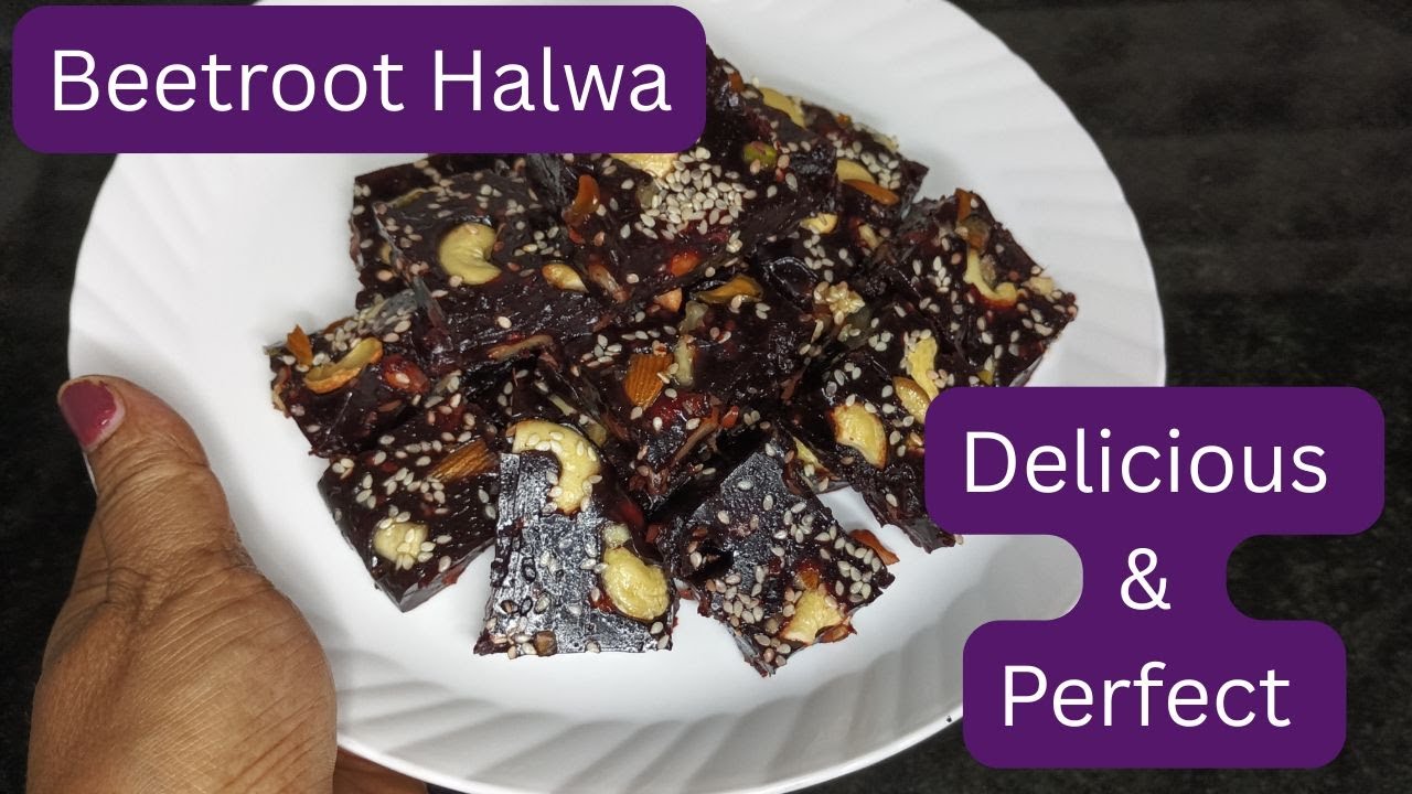 Easy Sweet Recipe (Beetroot Halwa)