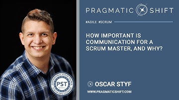 How important is communication for a scrum master, and why?