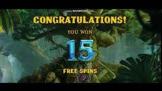 Gorilla Kingdom Slot Bonus Big Win Netent Slot Machine Free Spins Huge Win screenshot 4
