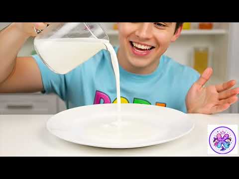 Watch Colors Come Alive! Magic Milk Rainbow Explosion 🌈