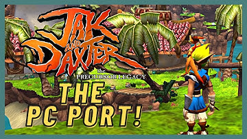 Jak and Daxter got a PC Port... and it
