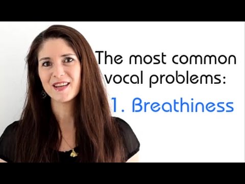 Freya's Singing Tips: The Most Common Vocal Problems - 1: Breathiness