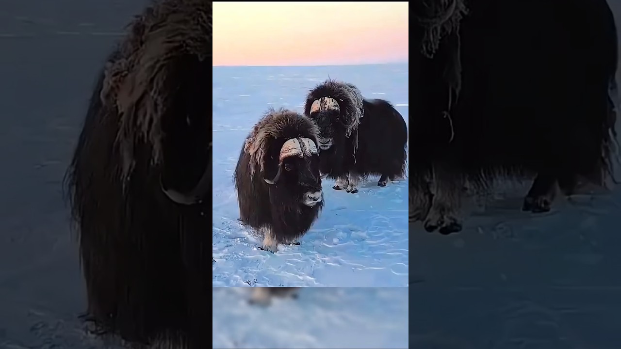 Овцебык: Это НЕ овца и НЕ бык