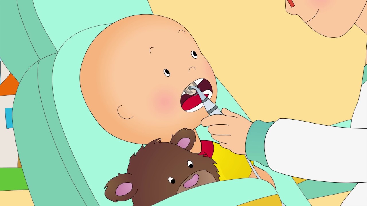 Caillou At the Dentist | Fun for Kids | Videos for Toddlers | Family ...