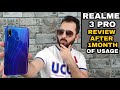 Realme 3 Pro Review After 1Month Of Usage with Pros & Cons|Camera, Gaming, Heating Test|