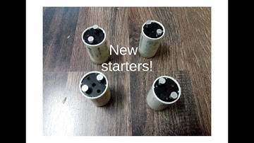 Presentation & test of fluorescent tubes/starters #3