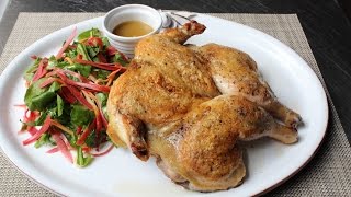 Learn how to make a chicken under brick recipe! visit
http://foodwishes.blogspot.com/2015/02/chicken-under-brick-worth-weight.html
for the ingredients, mor...