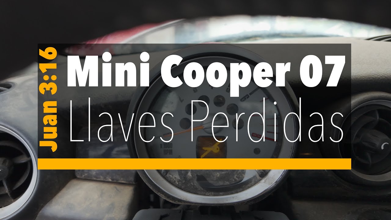 Mini Cooper 07 Llaves perdidas con KM100 de Autel