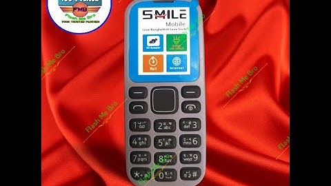 Smile 08 Flash File Full Free Without Password - 100% tested