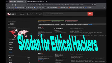 Shodan Real‑World Recon, Search Filters Internet‑Wide Recon, Open Ports Ethical Hackers