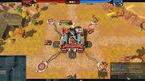 AirMech Strike 1v1 BroMania Vs HappyDeath Map Chasm