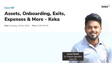 End to End Process Onboarding & Exit | Creation & Assignment of Assets with Keka HR