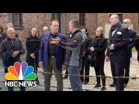 Arnold Schwarzenegger Visits Auschwitz To Highlight The Threat Of Hatred.