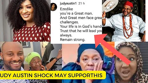 You won't Believe What Yul edochie & Judy Austin did  Queen May & her Supportive