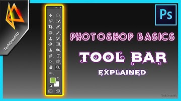 Photoshop Basics : Toolbar Photoshop CC tutorial ; Tools tutorial photoshop cc ; Techdroid4U