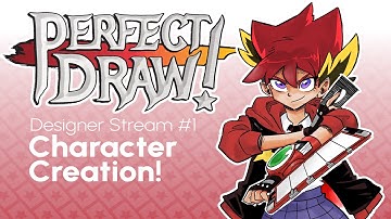 Perfect Draw! - Character Creation Stream with the Designers | VOD