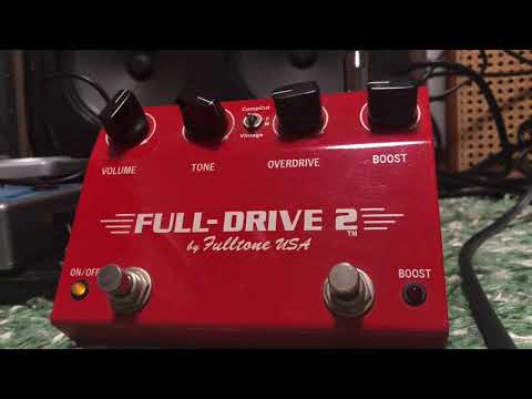 Fulltone FULL-DRIVE 2 初期型 ギターエフェクター レア 超希少！Fulltone最初期の名器 Full-Drive 2 